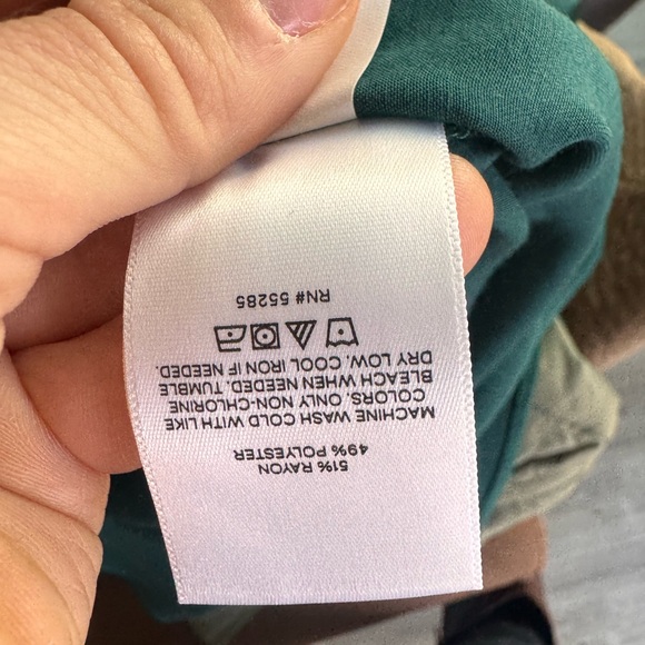 NWT Express Forest Satin Slip Green Midi Dress - Picture 8 of 10